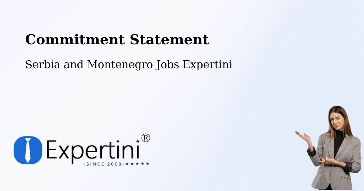 Corporate Commitment – Mascouche - Serbia and Montenegro Jobs Expertini