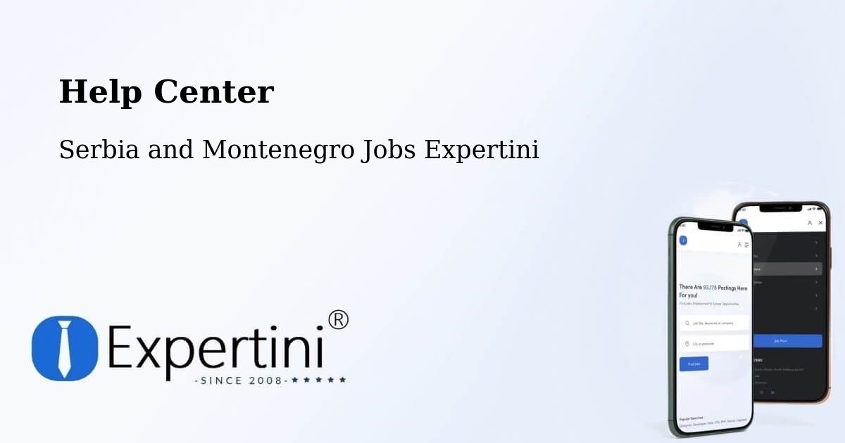 Help Center – Mascouche - Serbia and Montenegro Jobs Expertini